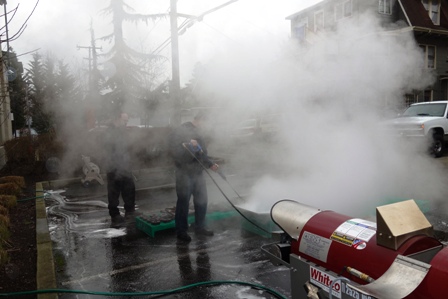 Passover 2013 - Steam Cleaning